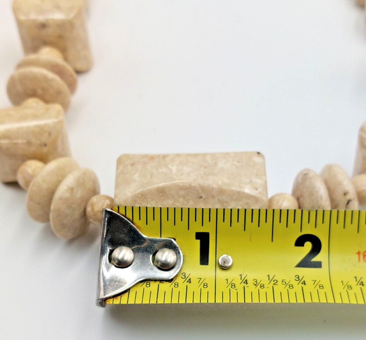 Vtg. Boho Chic Statement Bold Natural Feldspar  M… - image 10