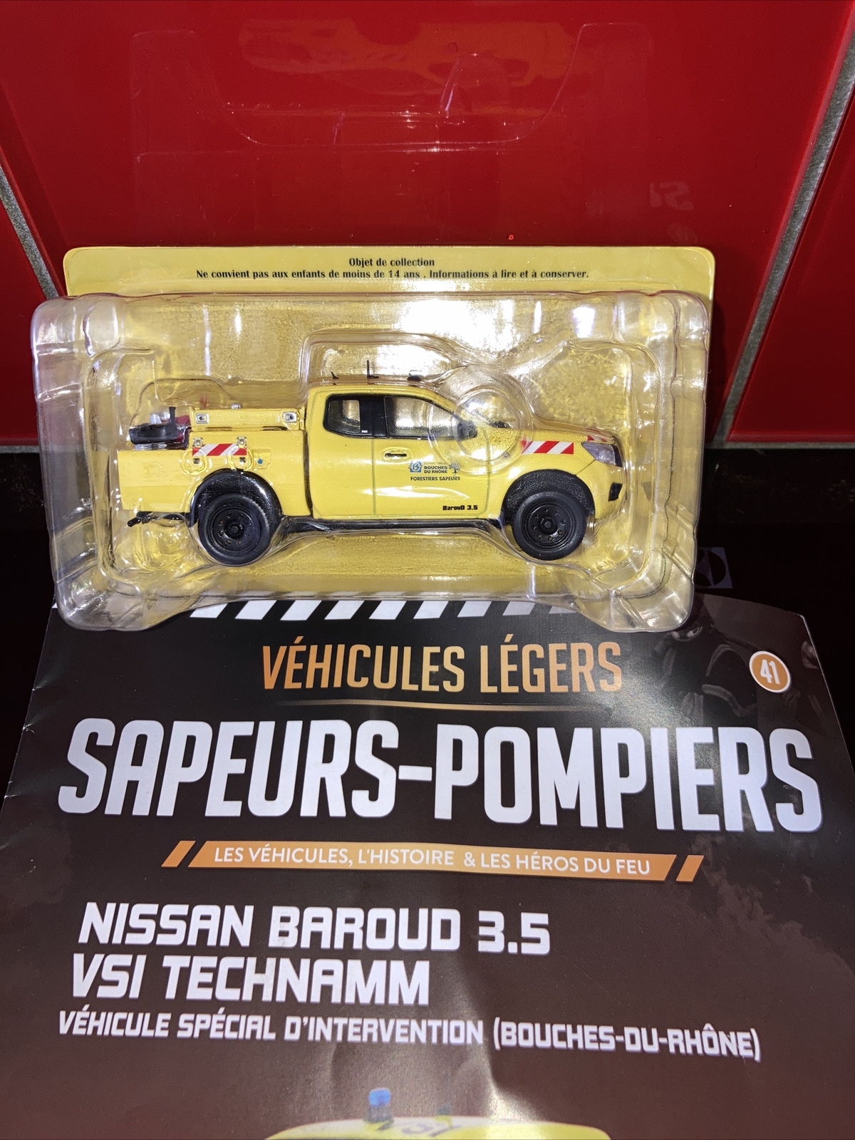 IVECO DAILY VPC Poste Commandement Pompiers 1/43éme IXO Neuf Boite d
