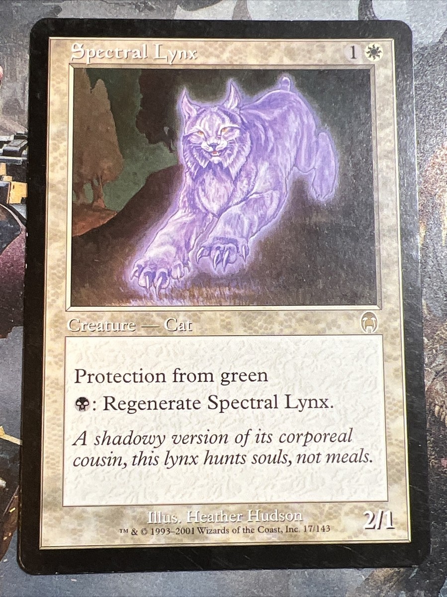 1x Spectral Lynx Apocalypse MP MTG Magic the Gathering x1 MKE | eBay