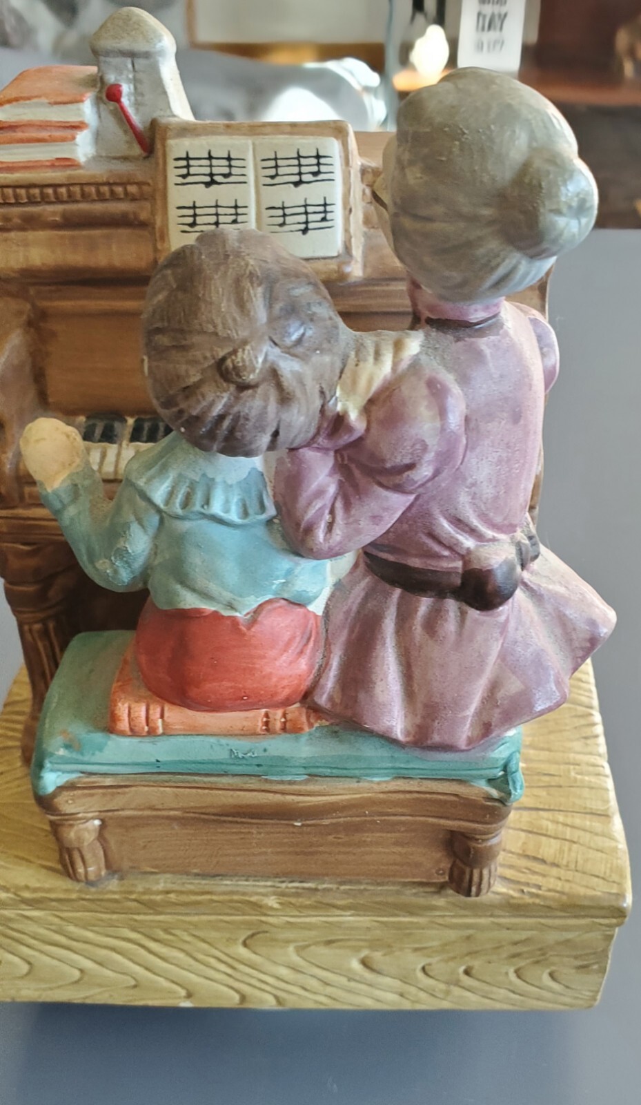 Vintage Musical Piano Teacher & Student Figurine Price Imports Japan eBay