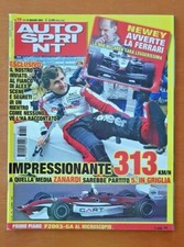 AUTOSPRINT ANNO 2003 N° 19 - ZANARDI - MC LAREN - FORMULA 1 - JUSTIN WILSON