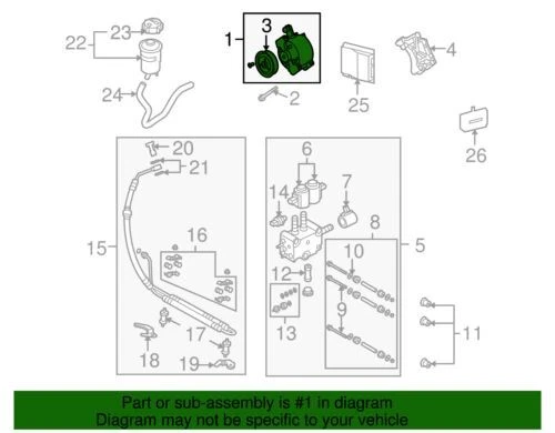 Conjunto de bomba Land-Rover original RVB000017 Foto 2 de 2