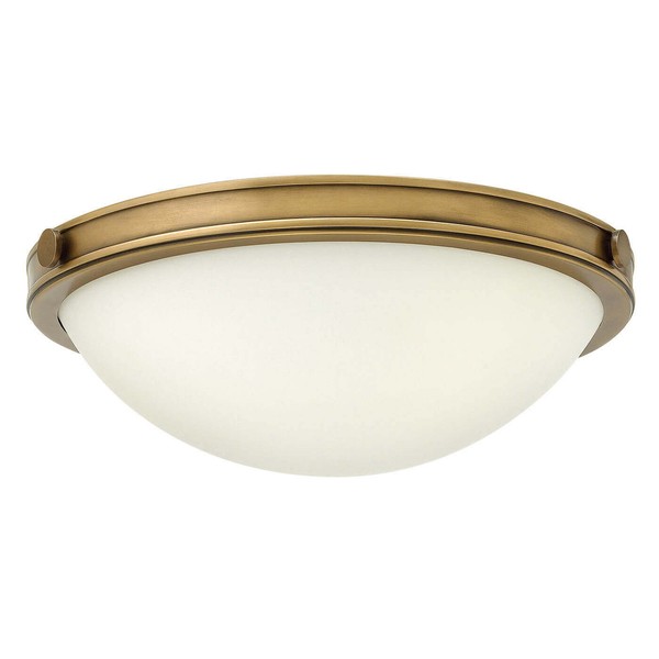 Elstead Collier Deckenleuchte E27 2-Fach Heritage Messing-image