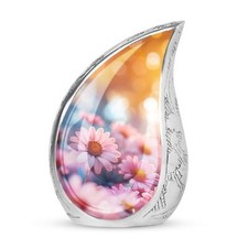 Petal Radiance Cremation Urn - Small Urn For Human Ashes - Urn For Ashes Adult