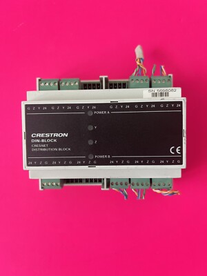 Crestron DIN-BLOCK, DIN Rail Cresnet Distribution Block