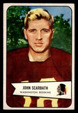 1954 Bowman #3 John Scarbath
