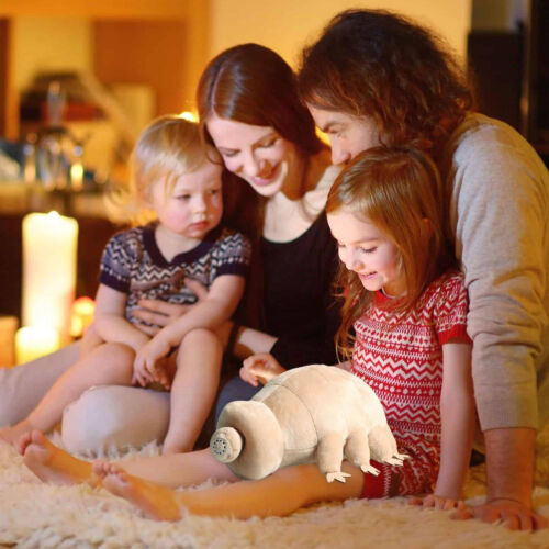 Tardigrade Plush Stuffed Animals Doll Toys Weird Water Bear Plush Doll Gifts - Picture 2 of 10