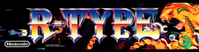 R-Type Arcade Marquee