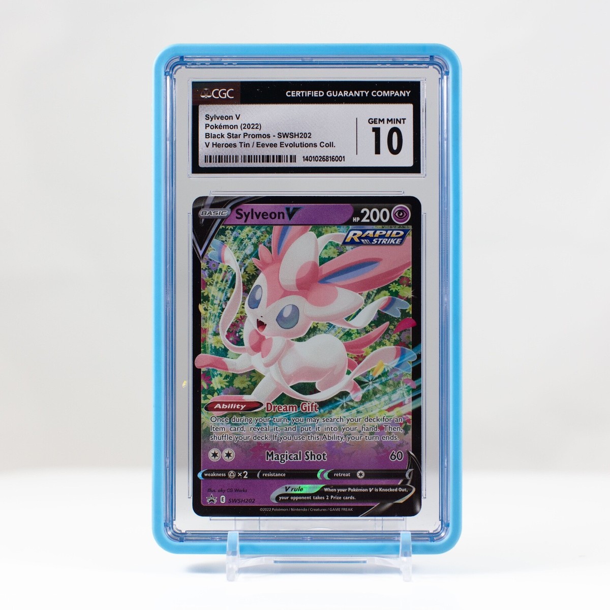 Pokémon Sylveon V SWSH202 Black Star Promo CGC 10 | eBay