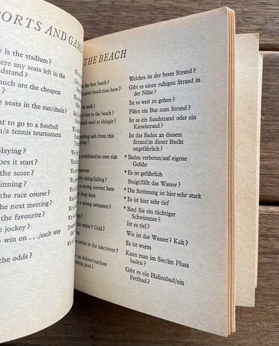 Vintage Penguin Paperback Phrase Book Bundle - German, French, Italian - Travel - Picture 16 of 23