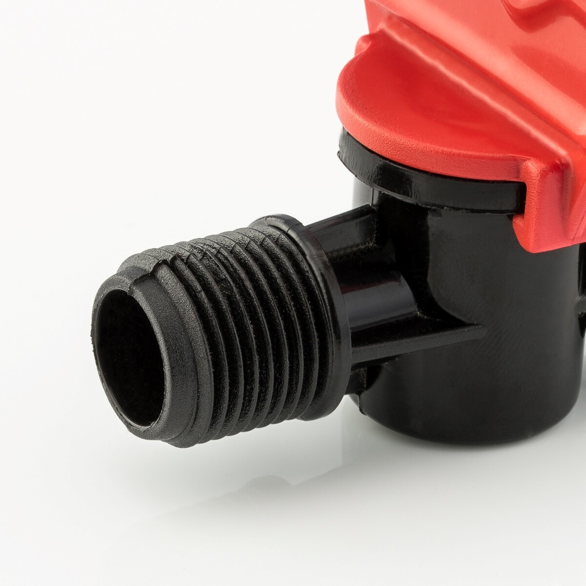 Yardwe Valvola A Sfera Rossa Con Manopola A Volantino In Ferro – Ricambio Per Rubinetto Giardino Bagno Cucina - 4