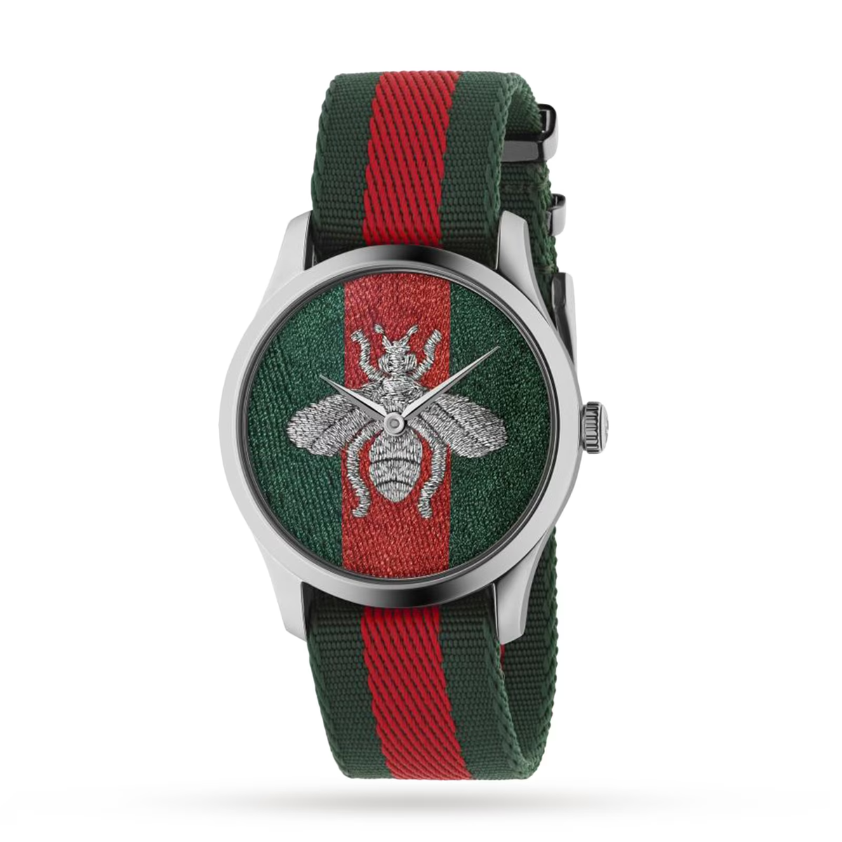 Gucci Men's G-Timeless Red and Green Dial Quartz Watch - YA1264148