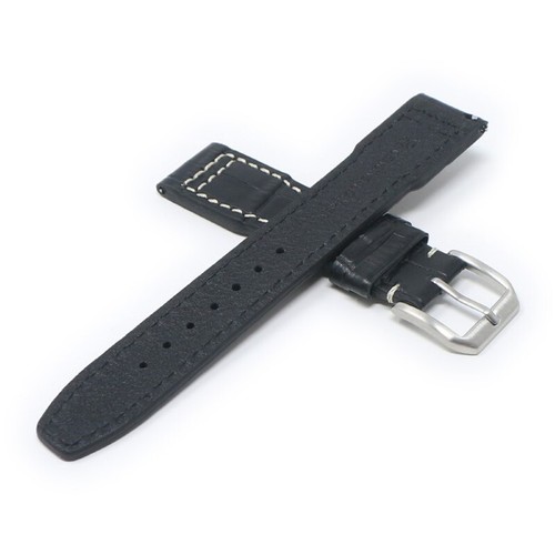 DASSARI Replacement Leather Alligator Pilot Watch Band Strap 20mm 21mm 22mm - Picture 8 of 14