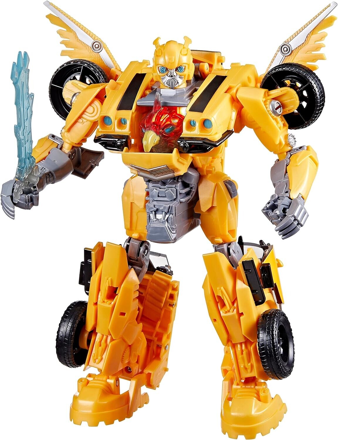 Figurine Bumblebee Transformers articulée triple transformation de 25cm