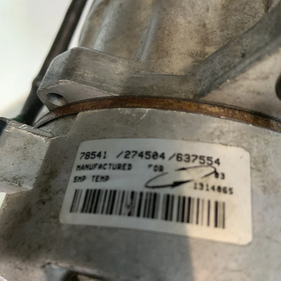 Compresor de aire acondicionado 78541 4 estaciones cuatro estaciones (VW JETA 2002) Foto 3 de 4