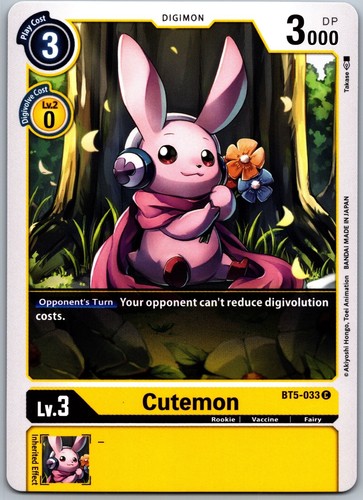 DIGIMON BATTLE OF OMNI BT5-001 TO 110 - PICK FROM LIST - FREE COMBINED SHIPPING - Picture 33 of 106