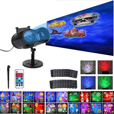 Indoor Outdoor Led Light Garden Landscape Lamp Xmas Party Moving