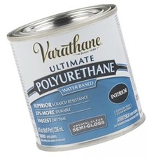 RUST-OLEUM 200161H Varathane Water-Based Ultimate Polyurethane Crystal-Clear ...