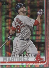 2019 Topps Series 1 JD MARTINEZ  Rainbow Foil - BOSTON RED SOX - #23