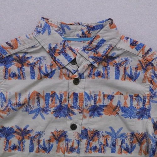 CAT & JACK RESALE LOT 10 BOY'S BUTTON FRONT SHORT SLEEVE SHIRTS RESORT WEAR NEW - Picture 4 of 5