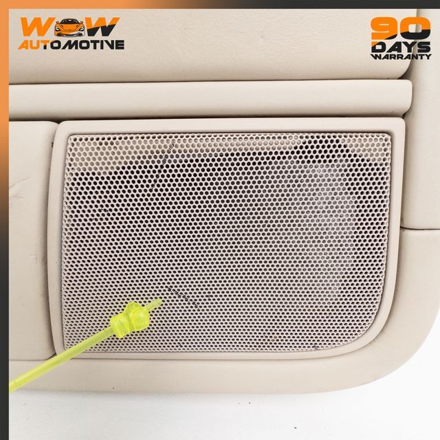 06-13 BENTLEY CONTINENTAL FLYING SPUR REAR LEFT INTERIOR DOOR PANEL BEIGE OEM