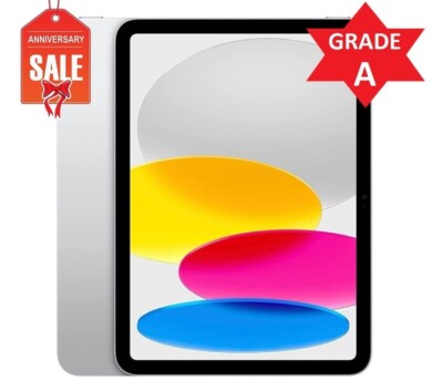 Apple iPad (10th Generation) 64 GB, Wi-Fi, 10.9 in - Silver Apple iPad (10th Generation) 64 GB, Wi-Fi, 10.9 in - Silver
