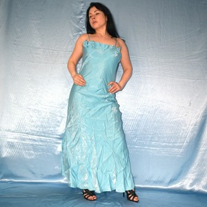 soft blue prom dresses