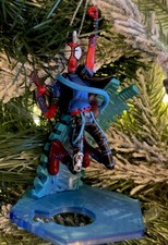 2025 Spider-Punk Spider-Man Across The Spider-Verse Christmas Ornament Spiderman
