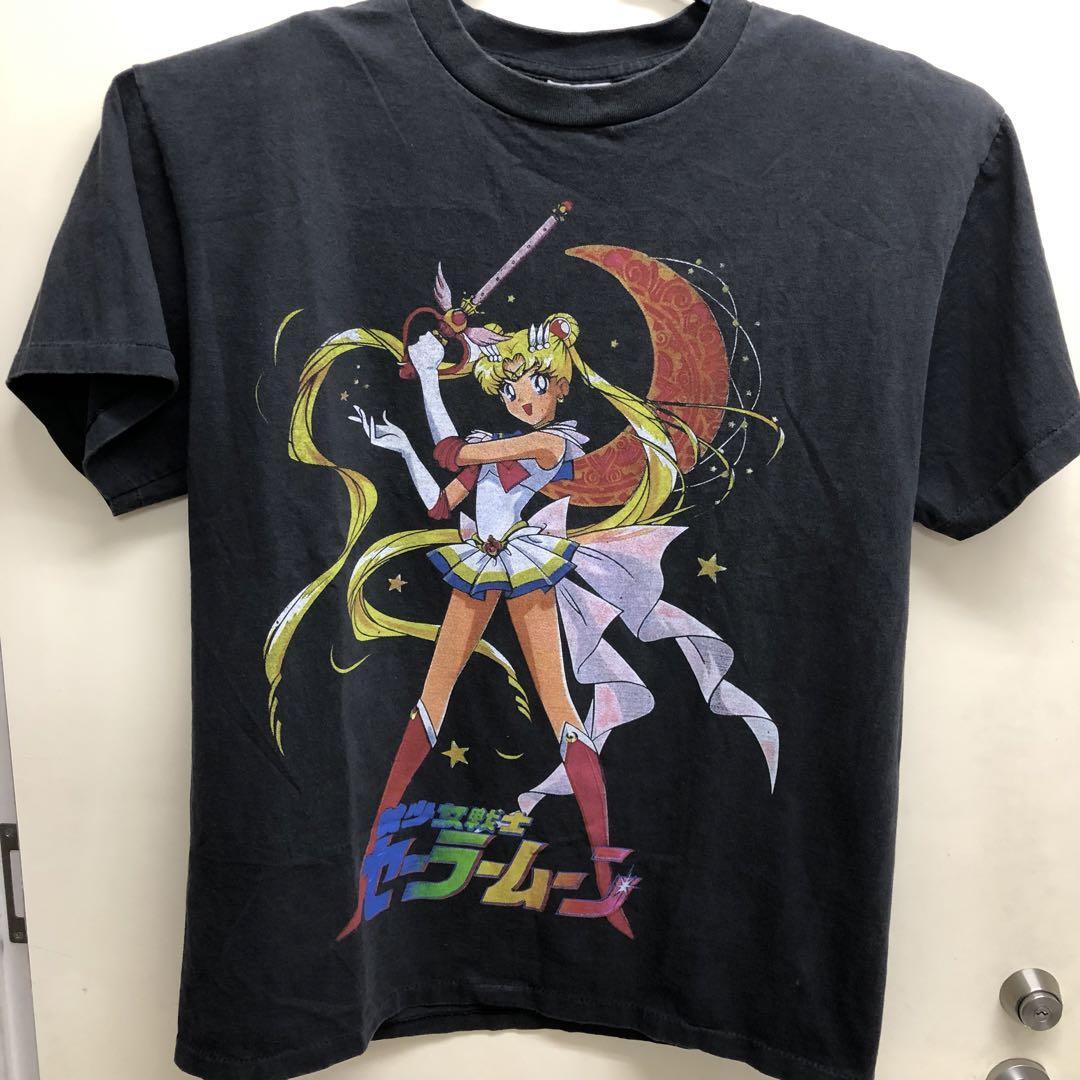 Sailor Moon Vintage T-Shirt Large Size High Quality