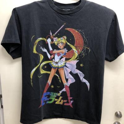Sailor Moon Vintage T-Shirt Large Size High Quality