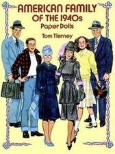 American Family of the 1940s Paper Dolls (Dover Paper Dolls) by