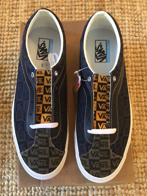 NIB Men’s 9.5/Women\'s 11 Vans General Bold Skate Shoes VN0A5DYA9HF Black Sk8-Hi Vans Mens Shoes in black-white for men – TITUS main image 4