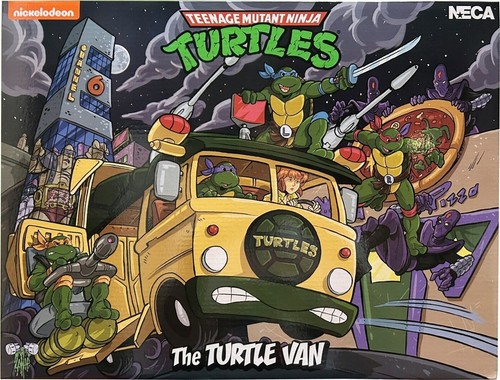 NECA Teenage Mutant Ninja Turtles (Cartoon) - Fahrzeug - The Turtle Van (2023)