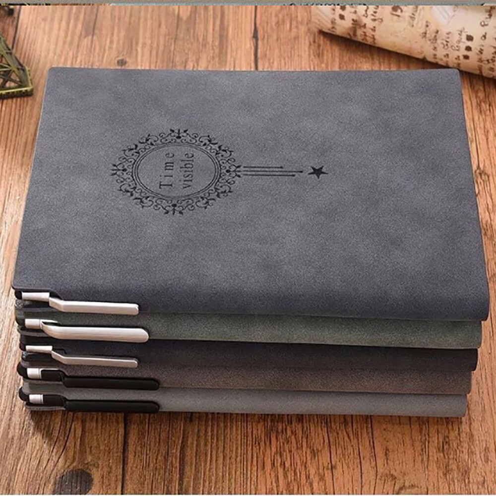 Luxury Notebook + Pen Set Business Gift A5 PU Leather Notebook Pen Gift
