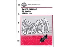 OE Harley Davidson Factory Parts Manual for 1941-1984 FL fits Harley Davidson