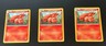 Pokemon 2013 - Legendary Treasurse - Vulpix 20/113 - Common 1 set of 3