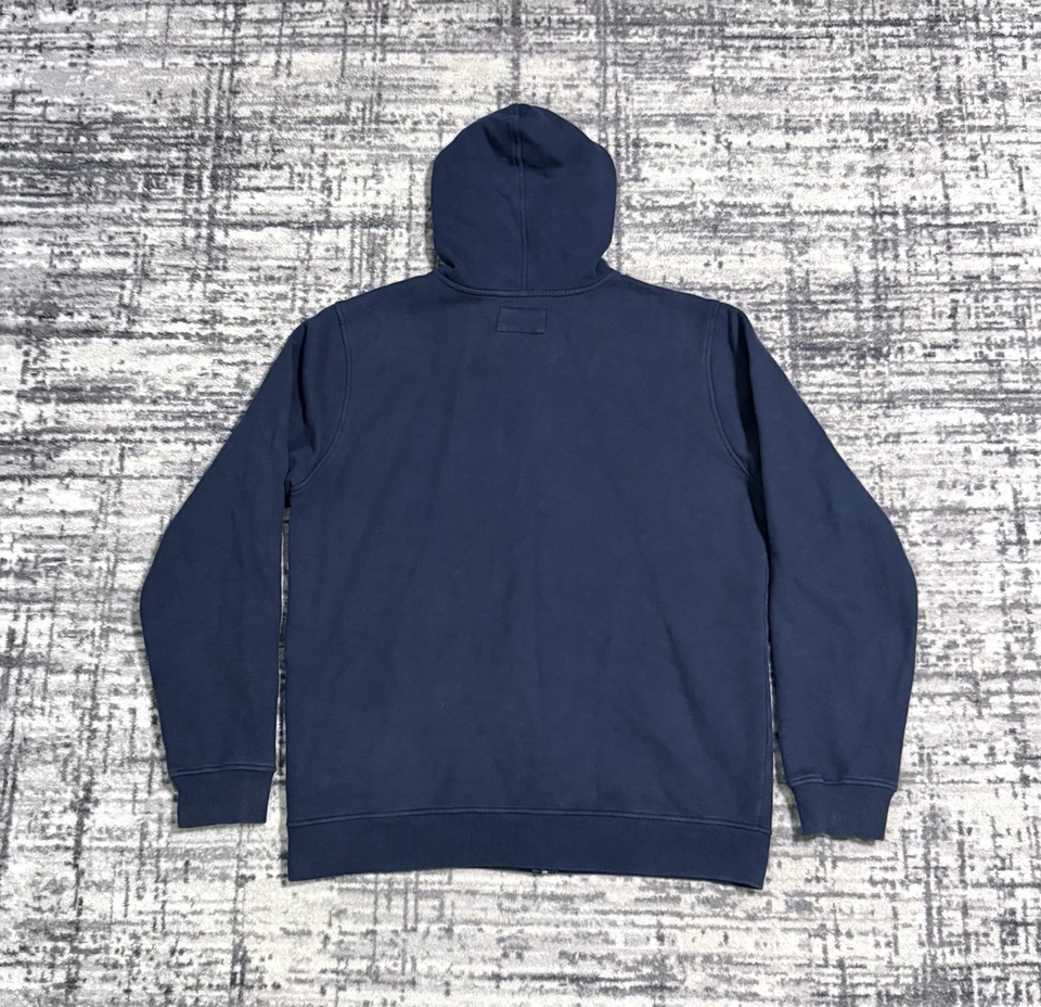 Винтажная толстовка с капюшоном Y2K Hurley на молнии с надписью графика скейт серфинг мужская размер XL - Изображение 2 из 4