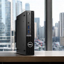 Dell OptiPlex 7010 Micro Intel 14-Core i5-13600T 32GB 1TB NVMe SSD Wi-Fi Win11