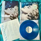 Original 1986 LE Australian Blue Marble Vinyl Pressing Madonna True Blue  LP