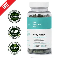 Her Fantasy Box Body Magic Chlorophyll 30 Capsules - Removes body odor