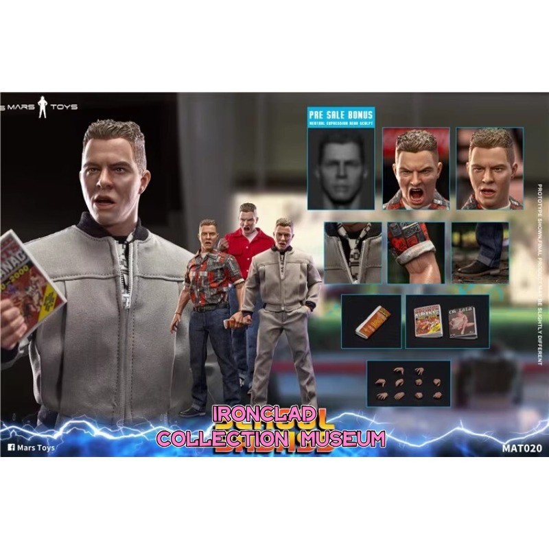 MarsToys MAT020 1/6 Scale SCHOOL BADASS Collectible Male Action Figures IN STOCK - second product detail image