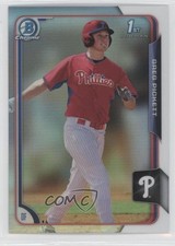 2015 Bowman Draft Chrome Refractor Greg Pickett #18 4t6