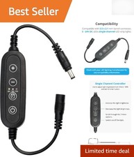 Aquarium Light Timer Dimmer, Easy to Program Fish Tank Light Controller