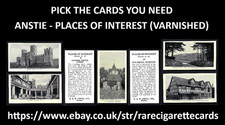 ANSTIE - PLACES OF INTEREST (VARNISHED) - PICK THE CARDS YOU NEED