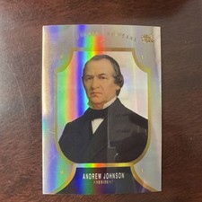 2023 Pieces of the Past Historical Premium Edition Andrew Johnson #17 PRESIDENT