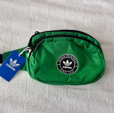 New With Tags Adidas Originals Hip Sport Waist Fanny Pack Men's Kelly Green