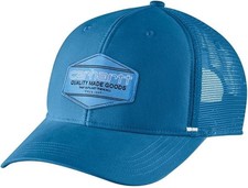 Carhartt Men's 105691 Adjustable Canvas Mesh-Back Quality Patch Cap Marine Blue