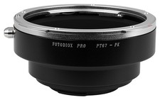 Fotodiox Pro Lens Mount Adapter Compatible with Pentax 6x7 Lenses to Pentax K-Mo