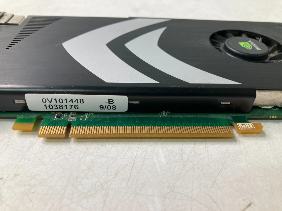 NVIDIA GEFORCE 9800 GT PCIE 512MB GDDR3 0N123H - Image 3 of 4