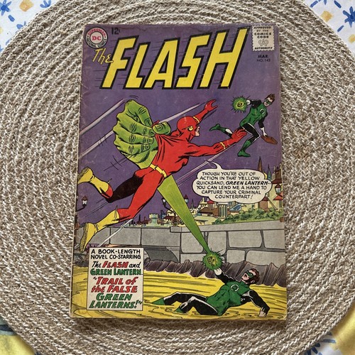 Flash Comics 143 DC Comics 1964 Good